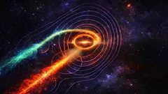 För första gången har en andra jetstråle upptäckts i en blazar – tecken på ett sällsynt par svarta hål