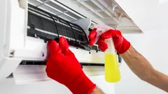 Det går att rengöra luftkonditioneringen utan att anlita en tekniker: den här metoden tar bort 99 % av dammet